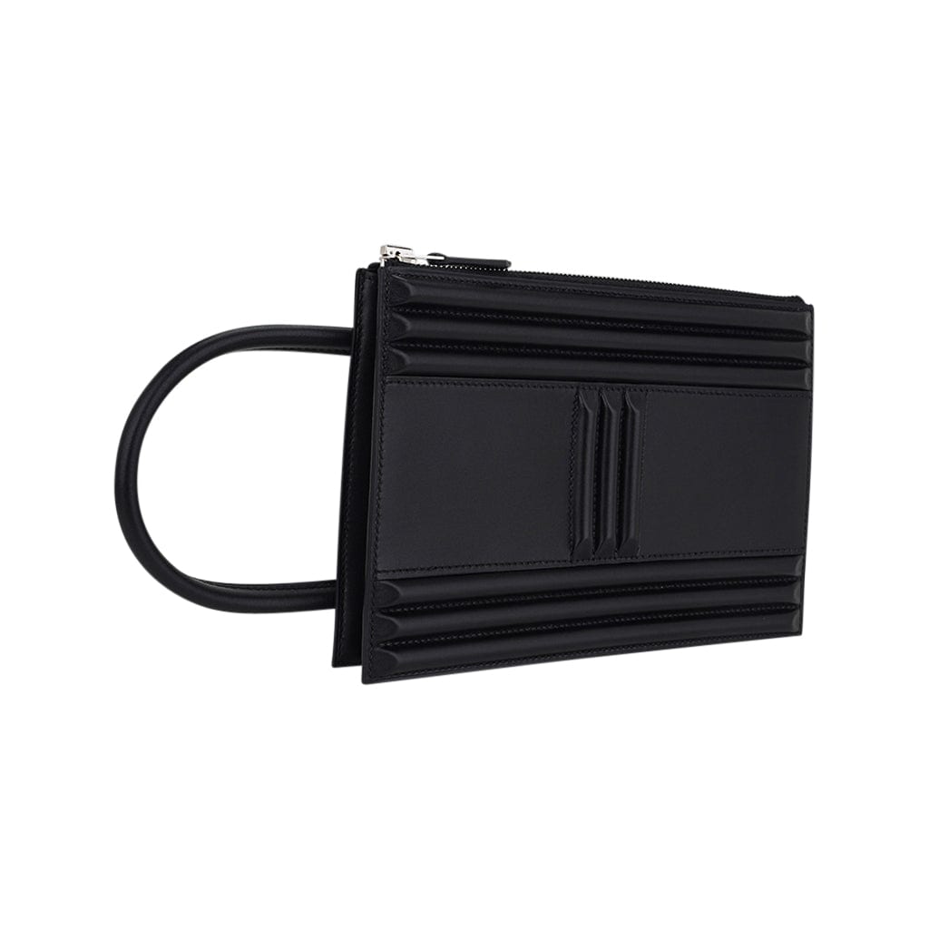 Limited Edition Cadena Bag Black Tadelakt Leather