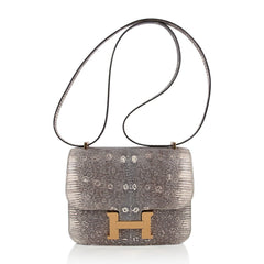 Constance Bag 18 Ombre Lizard Gold Hardware New w/ Box