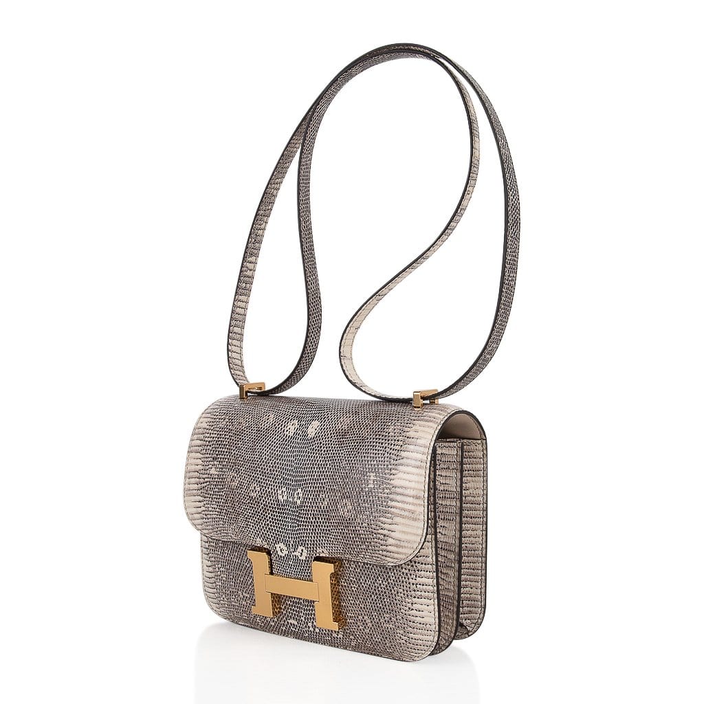 Constance Bag 18 Ombre Lizard Gold Hardware New w/ Box