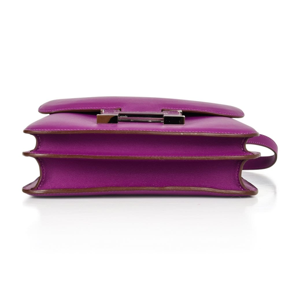Constance 24 Bag Anemone Swift Leather with Palladium Hardware