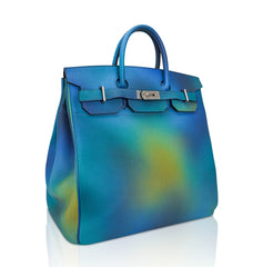Hac Cosmos Hac 40 Bag Blue Nuit Jaune de Naples Limited Edition