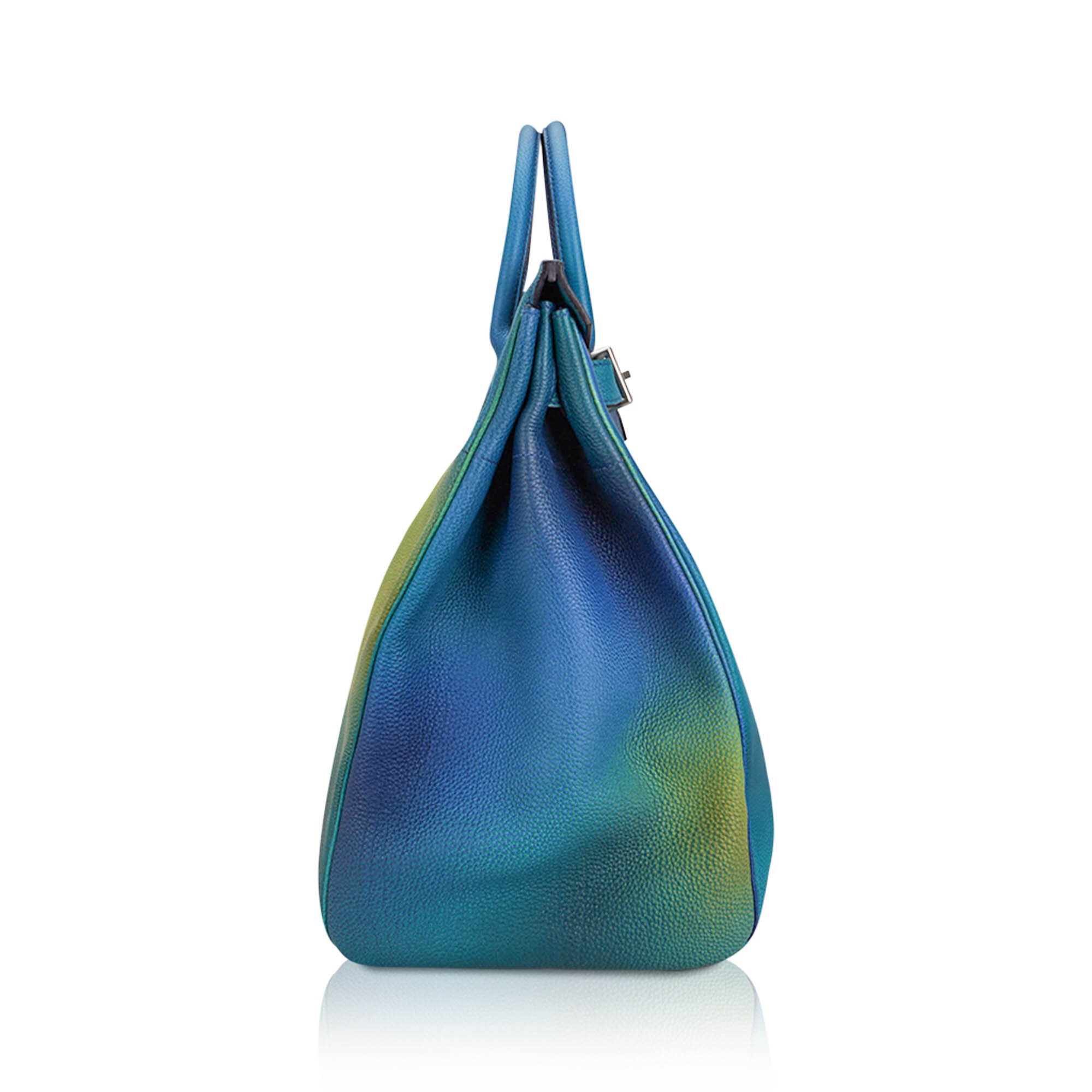 Hac Cosmos Hac 40 Bag Blue Nuit Jaune de Naples Limited Edition