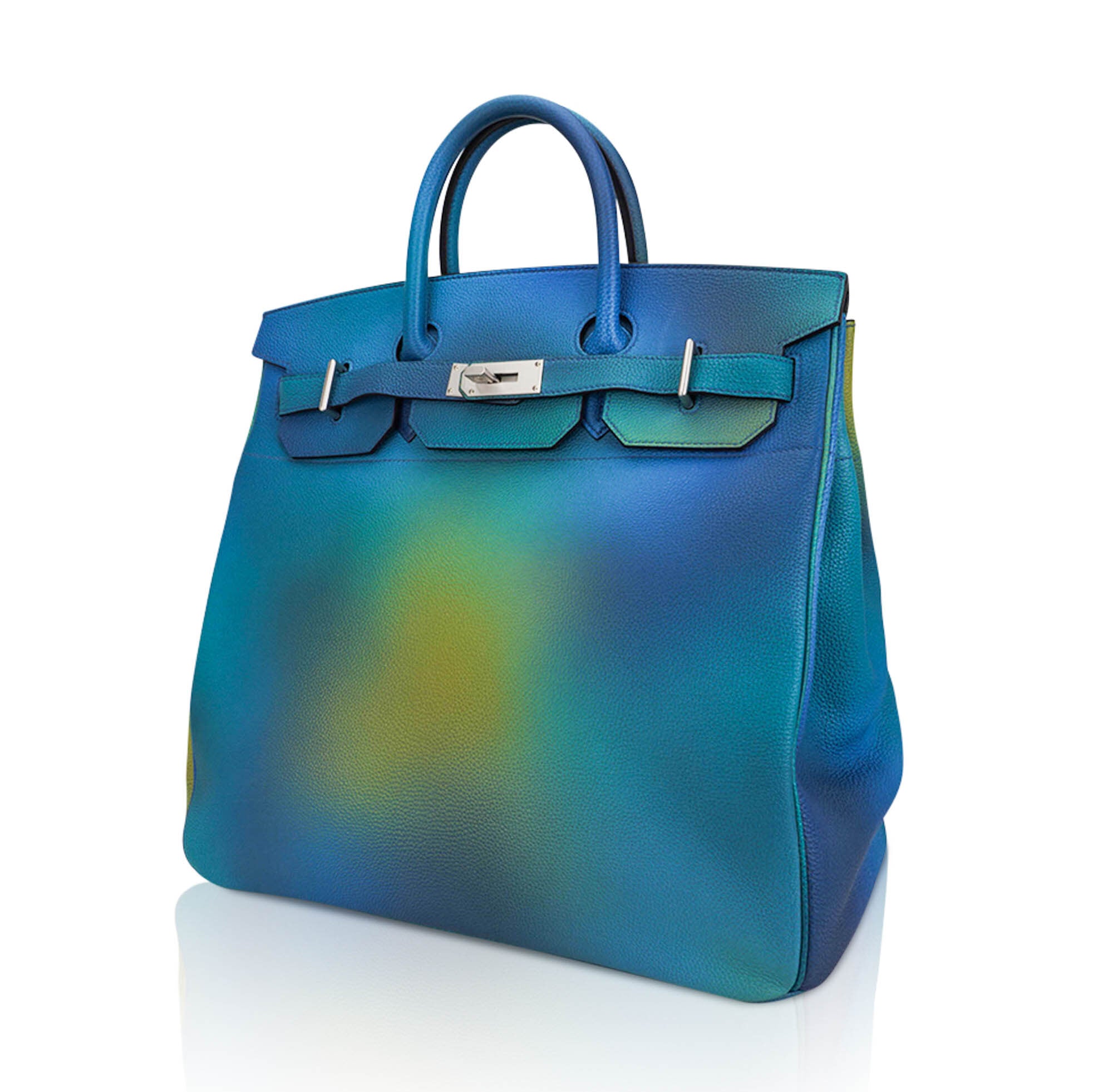 Hac Cosmos Hac 40 Bag Blue Nuit Jaune de Naples Limited Edition