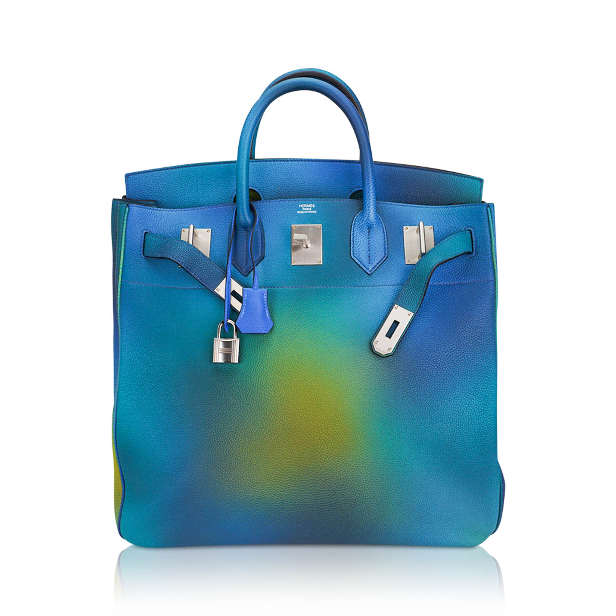 Hac Cosmos Hac 40 Bag Blue Nuit Jaune de Naples Limited Edition