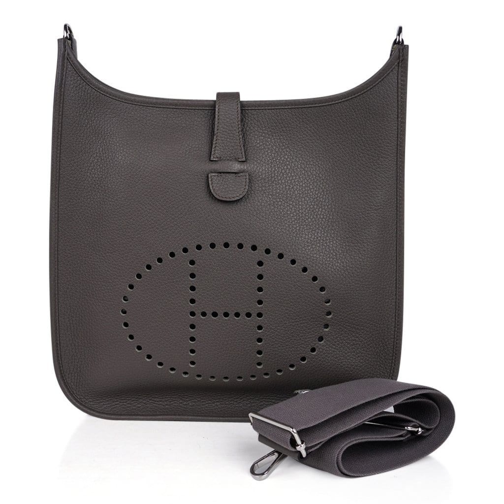 Bag Evelyne GM Etain Clemence Palladium Hardware New w/ Box