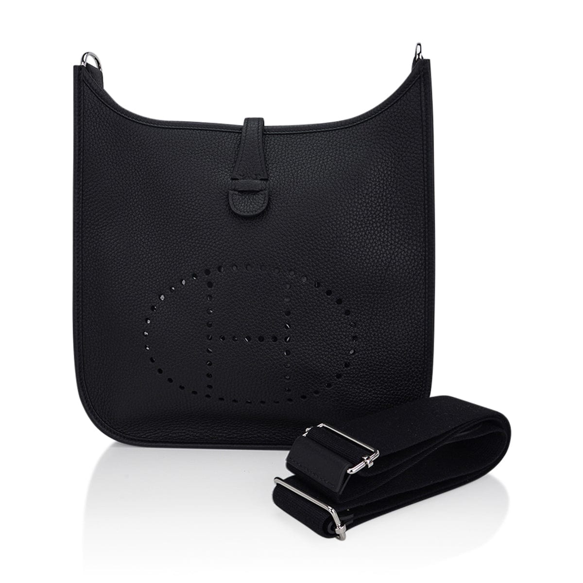 Bag Evelyne PM Black Clemence Palladium Hardware