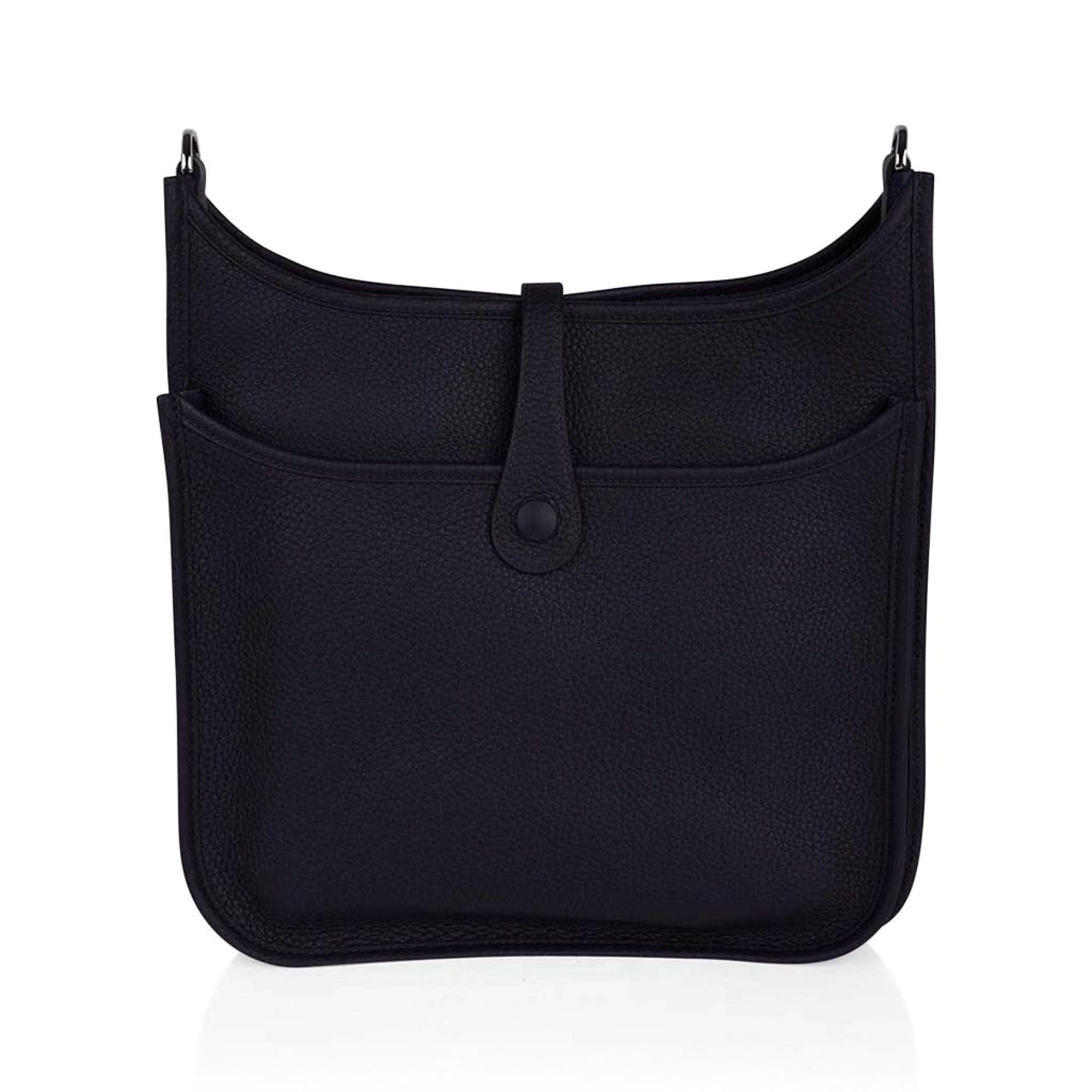 Evelyne PM Bag Bleu Nuit Clemence Palladium Hardware