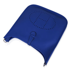 Evelyne PM Bag Blue Zellige Clemence Palladium Hardware New w/Box
