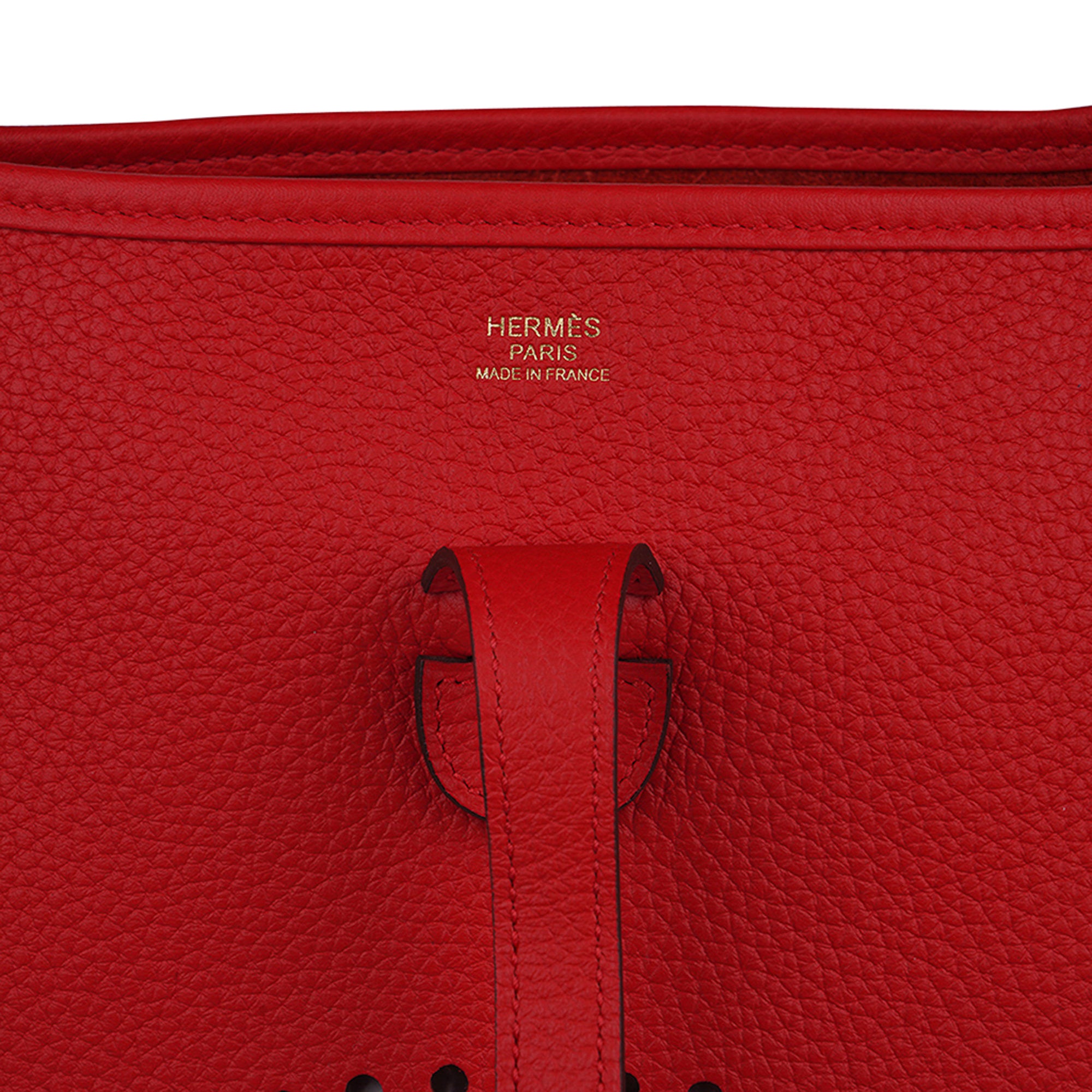 Evelyne PM Bag Rouge de Coeur Clemence Gold Hardware