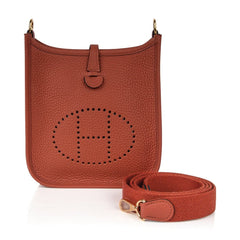 Evelyne TPM Bag Cuivre Clemence Gold Hardware New w/ Box