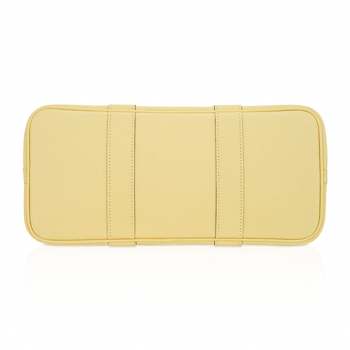 Garden Party 30 Bag Jaune Poussin Epsom Leather with Palladium Hardware