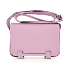 Geta Mauve Sylvestre Chevre Mysore Bag Palladium Hardware