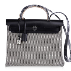Herbag Zip H Toile 31 / Black Vache Hunter Leather New w/Box