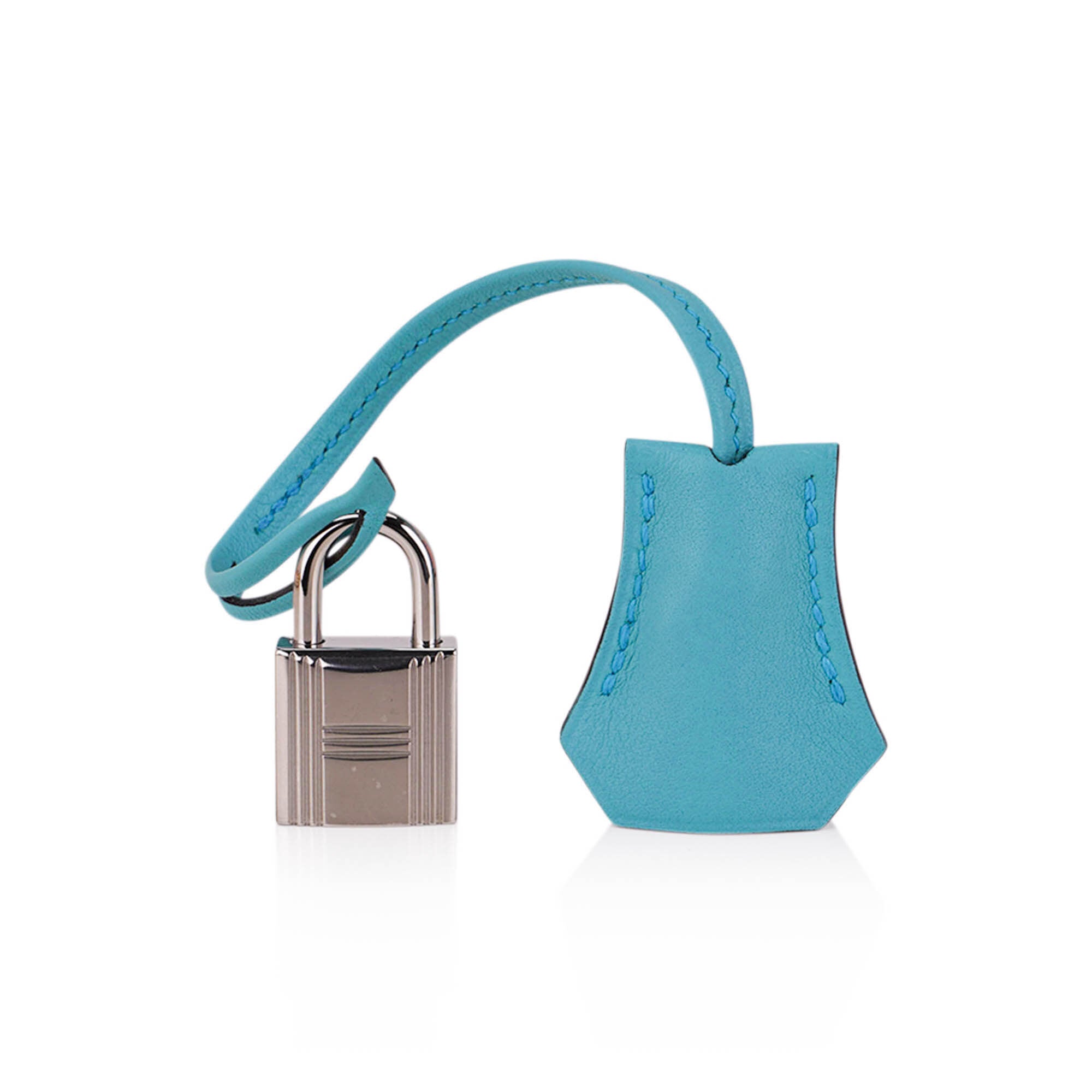 Special Order HSS Birkin 25 Bag Rose Sakura & Blue Atoll Swift Leather Palladium Hardware