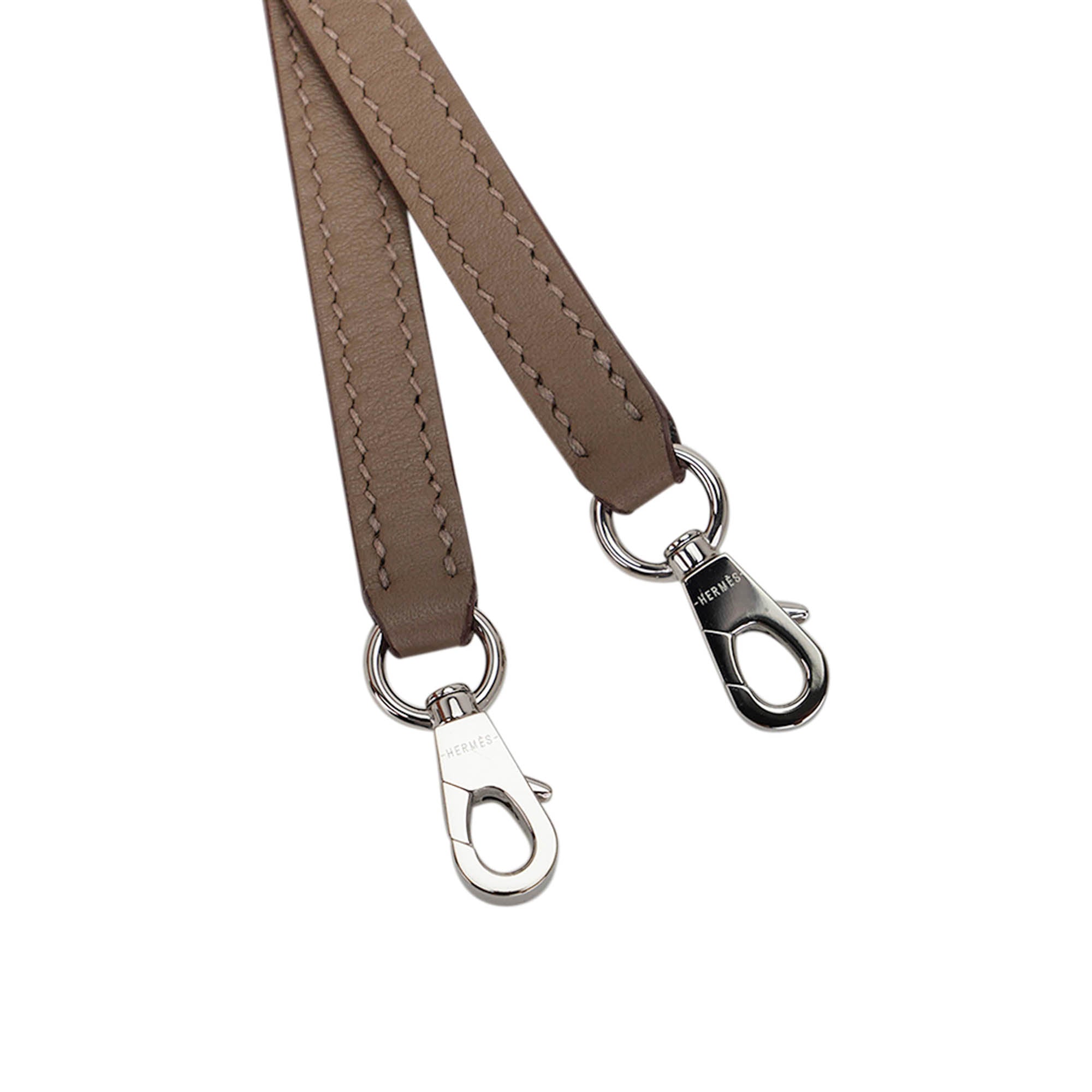 Kelly 20 Teddy Bag Pluch Shearling Gris Caillou Grizzly and Etoupe Swift Leather