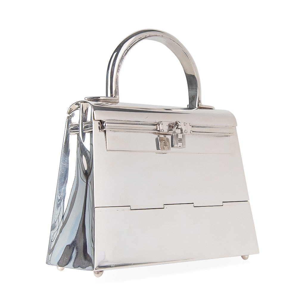 Kelly 15 Bag Sterling Silver Vintage Limited Edition Chaine D’Ancre Strap