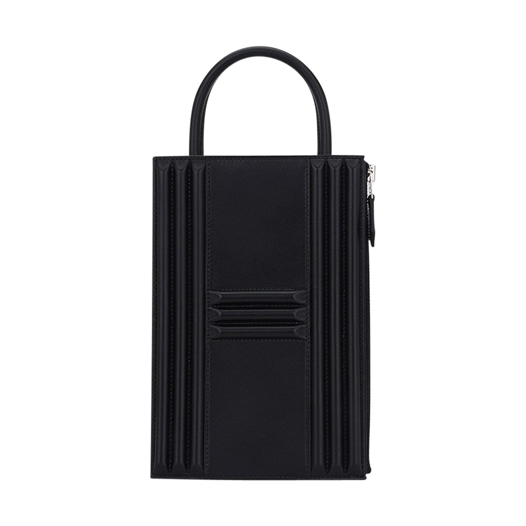Limited Edition Cadena Bag Black Tadelakt Leather