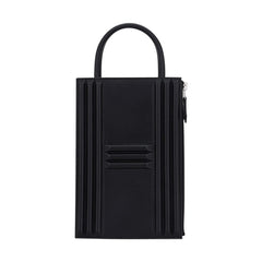 Limited Edition Cadena Bag Black Tadelakt Leather