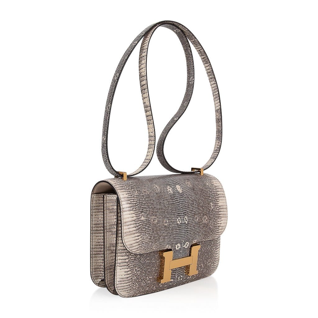 Constance Bag 18 Ombre Lizard Gold Hardware New w/ Box