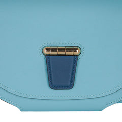Convoyeur Mini Blue Atoll / Blue Colvert Swift Gold Hardware New