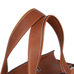 Bag Necto 34 Evercolor Toffee /  Jaune Ambre Palladium Tote New
