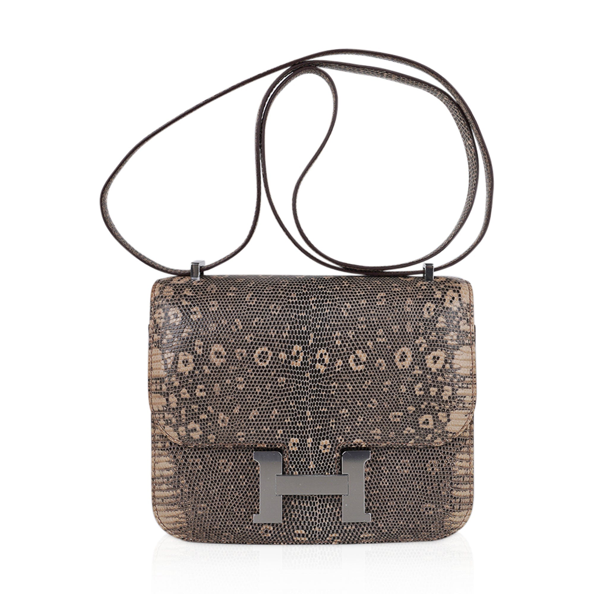 Limited Edition Mini Constance 18  Desert Lizard Palladium Hardware