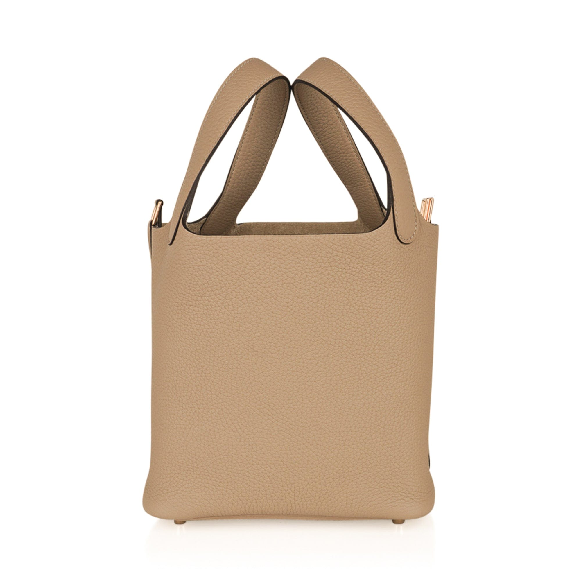 Lock 18 Bag Trench Gold Hardware Clemence Leather