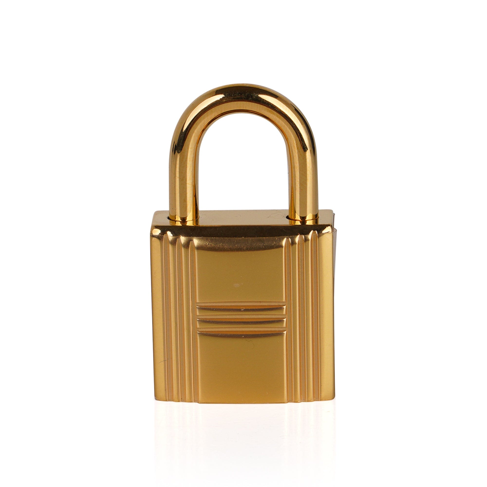 Lock 18 Bag Vert Cypress Gold Hardware Clemence Leather