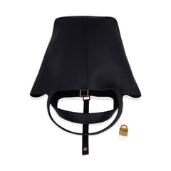 Picotin Lock 22 Bag Black Tote Clemence Gold Hardware