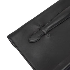 Piplat Clutch Bag Black Evercolor Leather