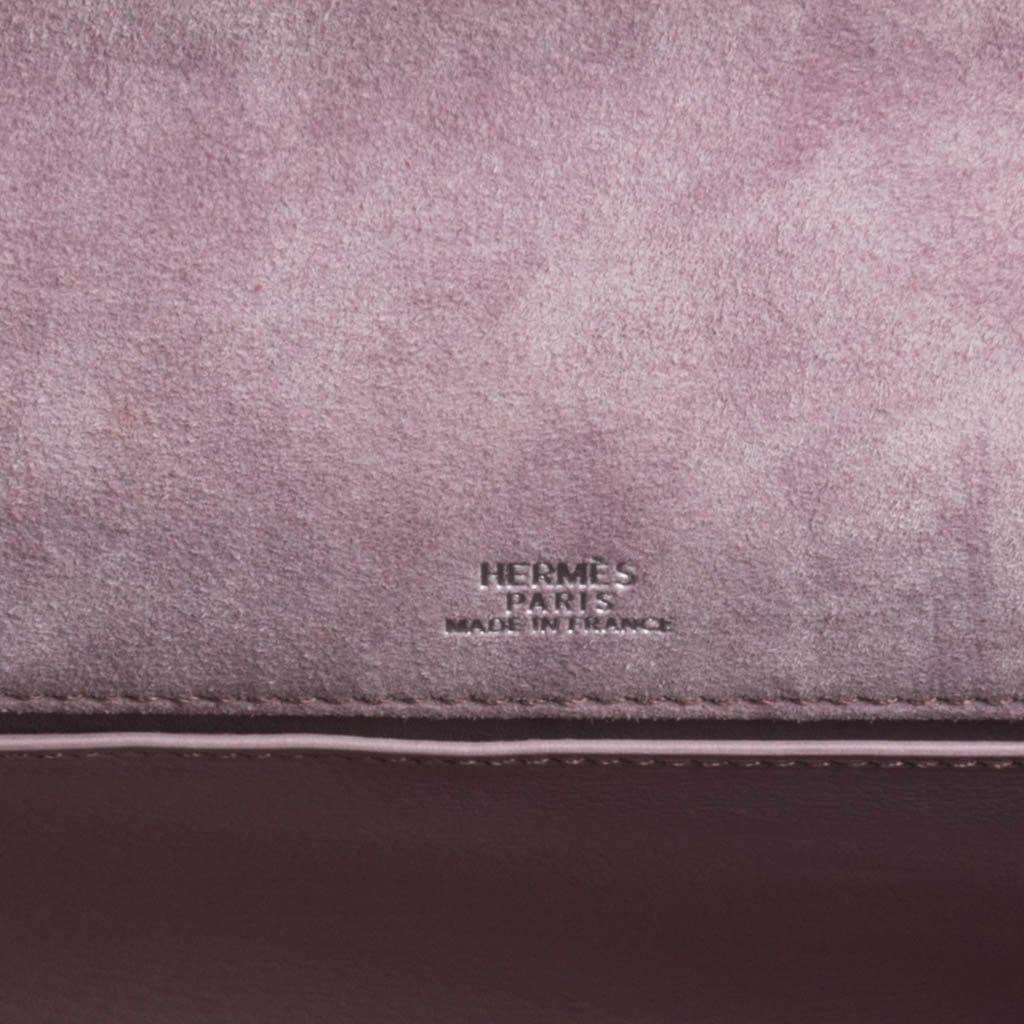 Kelly Pochette Lilac Doblis Suede Palladium