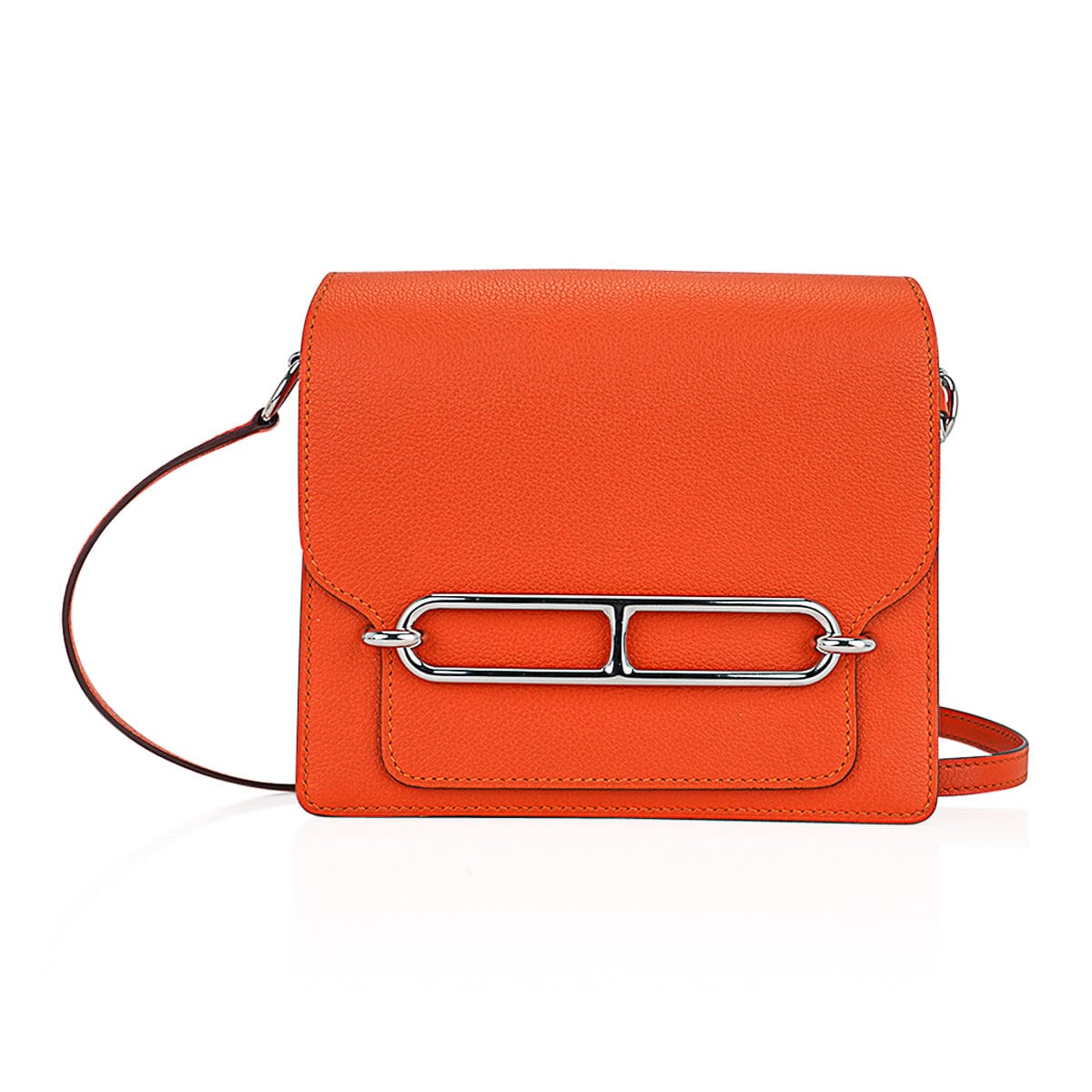 Roulis Mini Feu Orange Evercolor (Convertible Shoulder to Crossbody)