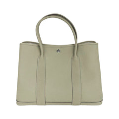 Garden Party 36 Bag Sage Negonda Leather with Palladium