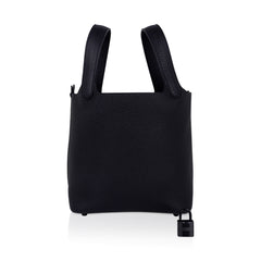 So Black Picotin Lock 18 Tote Bag Limited Edition