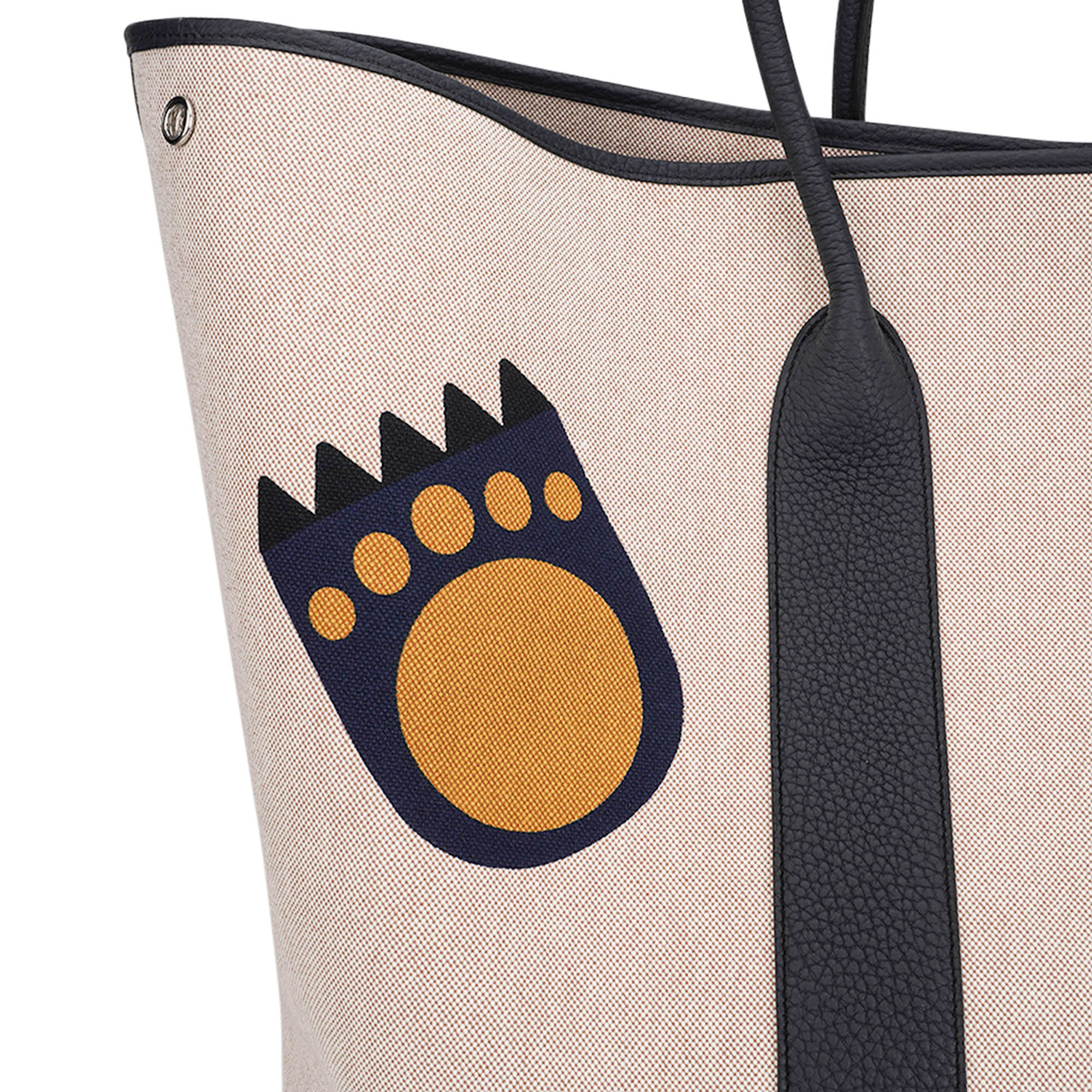 Garden Party 49 Voyage Bag Teddy H Motif H Plume Canvas
