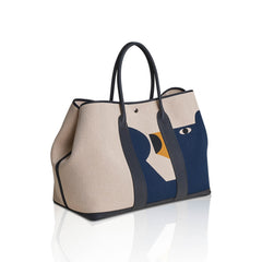 Garden Party 49 Voyage Bag Teddy H Motif H Plume Canvas
