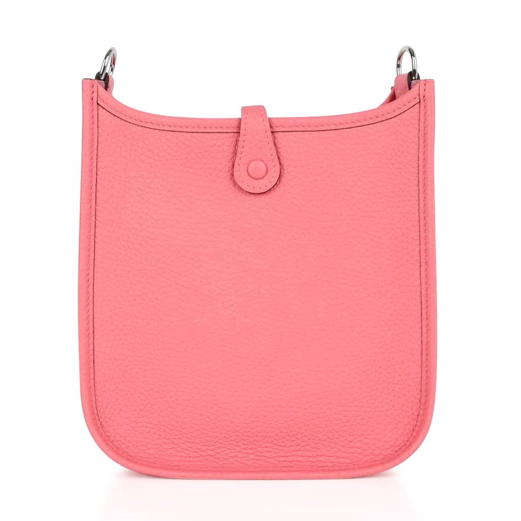 Evelyne TPM Bag Rose Azalee Crossbody Clemence Palladium NWT