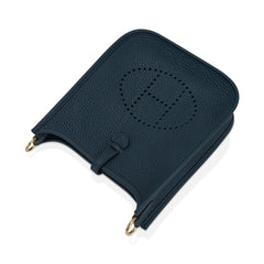 Mini Evelyne III TPM Crossbody Bag Vert Rousseau Clemence with Gold