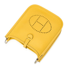 Evelyne TPM Amazone Bag Jaune De Naples Clemence Palladium Hardware