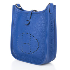 Evelyne TPM Bag Electric Blue Clemence Palladium