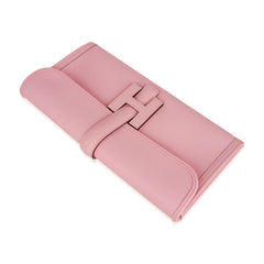 Jige Elan 29 Rose Sakura Clutch Bag Swift Leather
