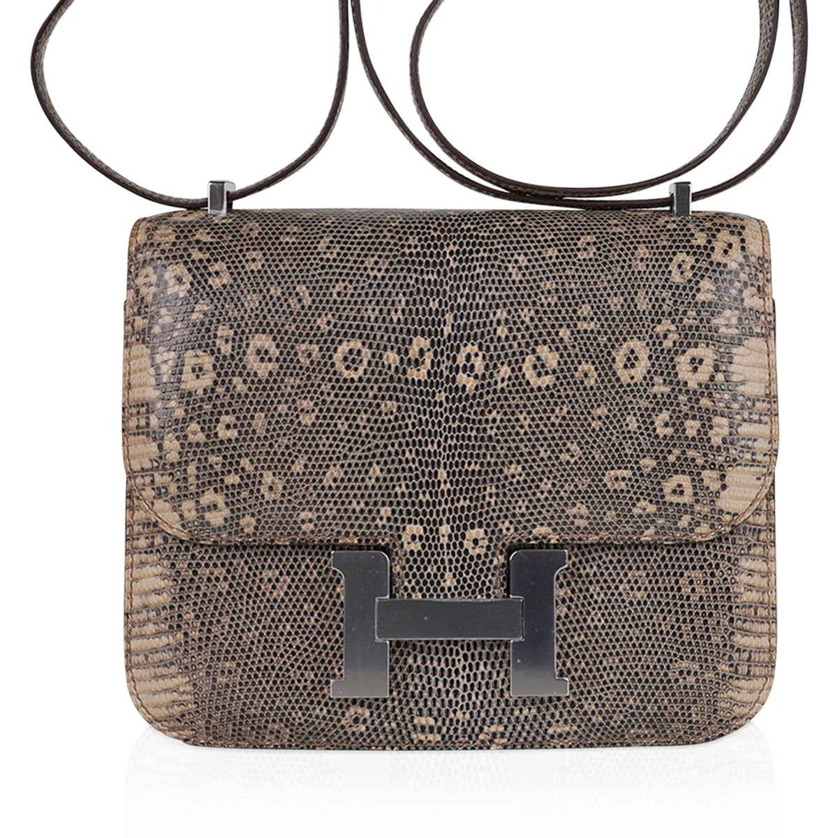 Limited Edition Mini Constance 18  Desert Lizard Palladium Hardware