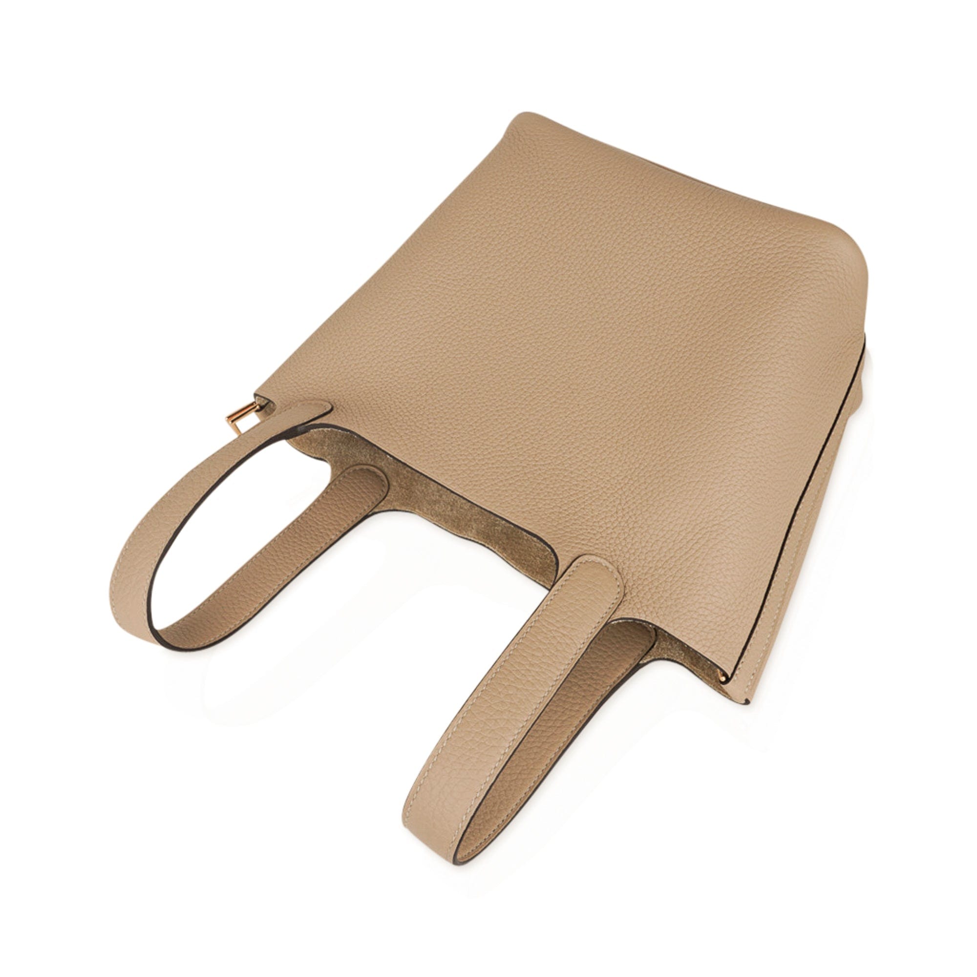 Lock 18 Bag Trench Gold Hardware Clemence Leather