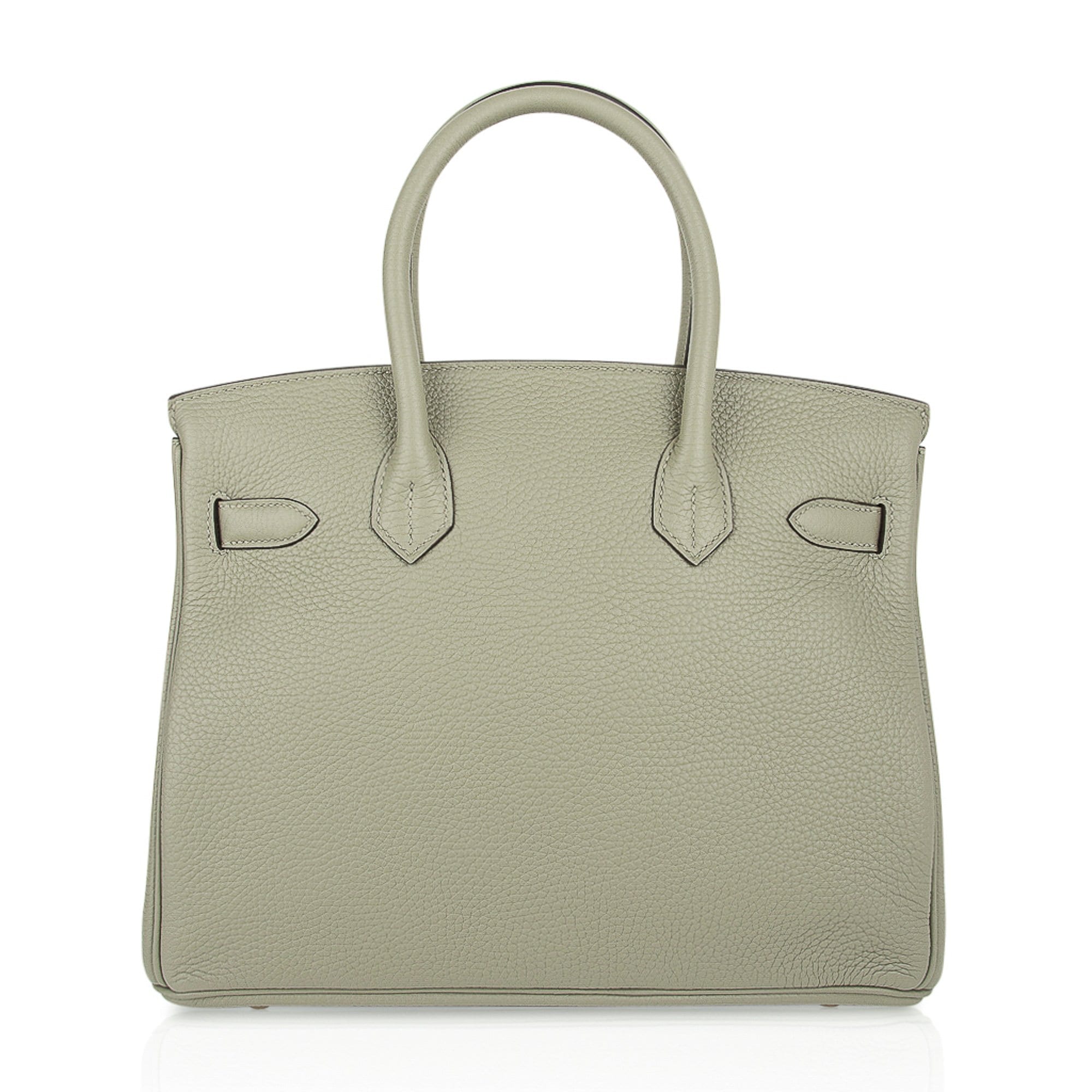 Birkin 30 Bag Sage (Sauge) Clemence Leather Gold Hardware