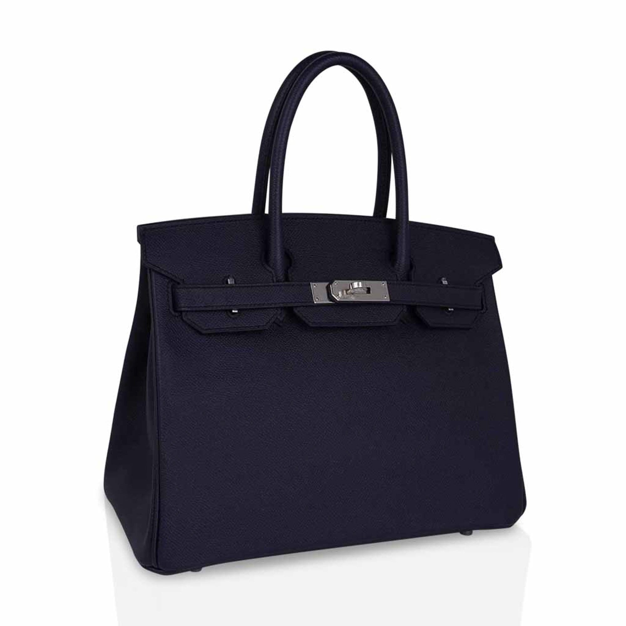 Birkin 30 Bag Indigo Epsom Palladium Hardware New w/ Box