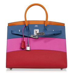 Sunset Rainbow Sellier Birkin 35 Limited Edition Bag