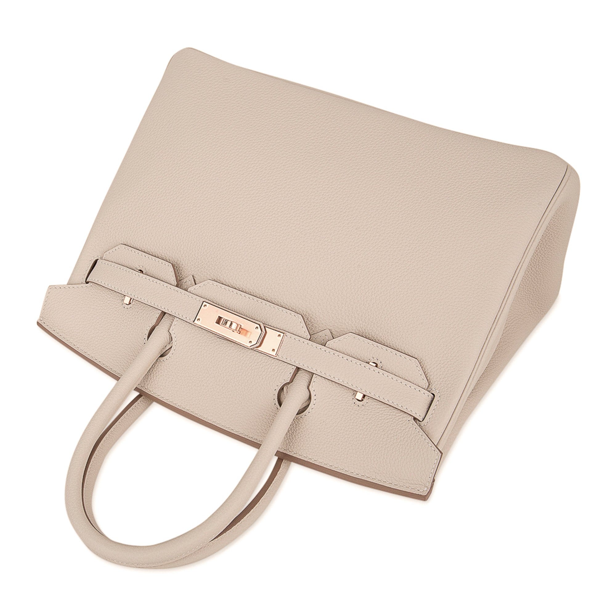 Birkin 30 Bag Craie Rose Gold Hardware Neutral Beauty