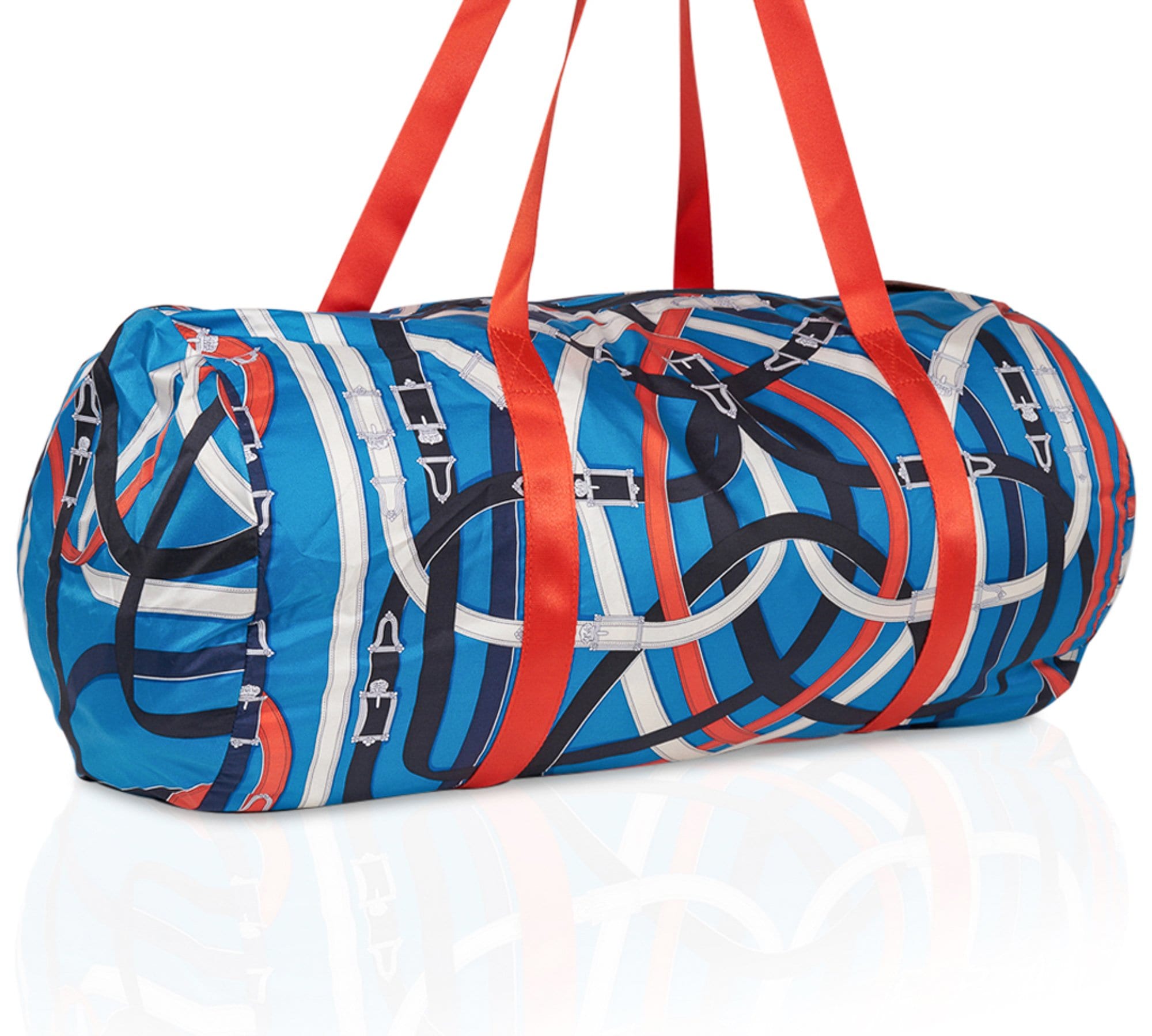 Airsilk Duffle Bag Cavalcadour 44 Blue Silk Limited Edition