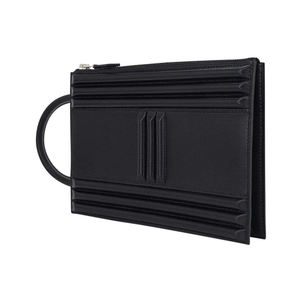 Limited Edition Cadena Bag Black Tadelakt Leather