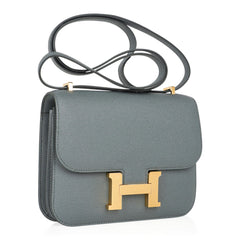 Constance Mini 18 Bag Vert Amande Gold Hardware Epsom Leather
